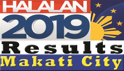 2019 makati election results|Makati Election Result .